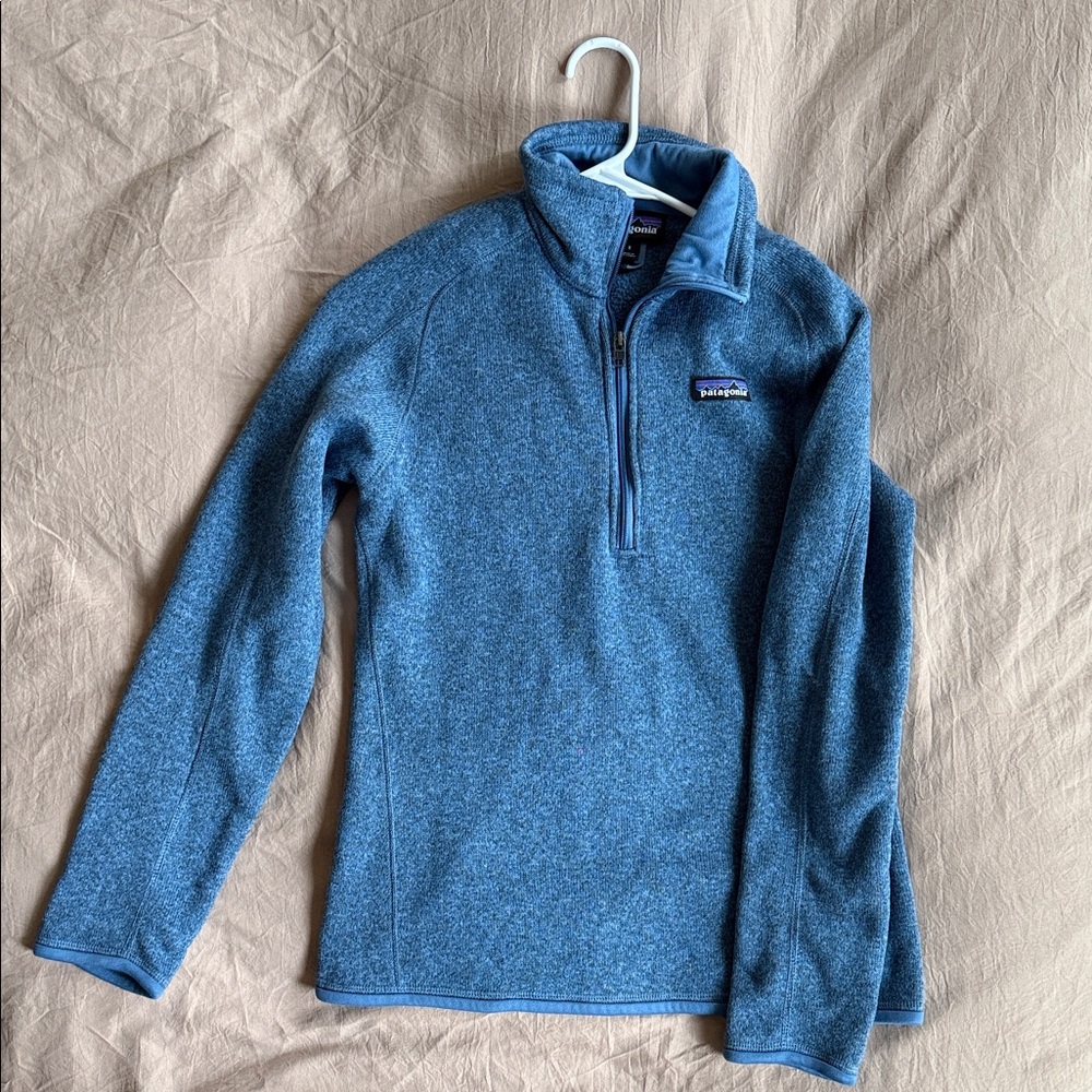 Patagonia Women Better sweater 1/4 zip size S like New